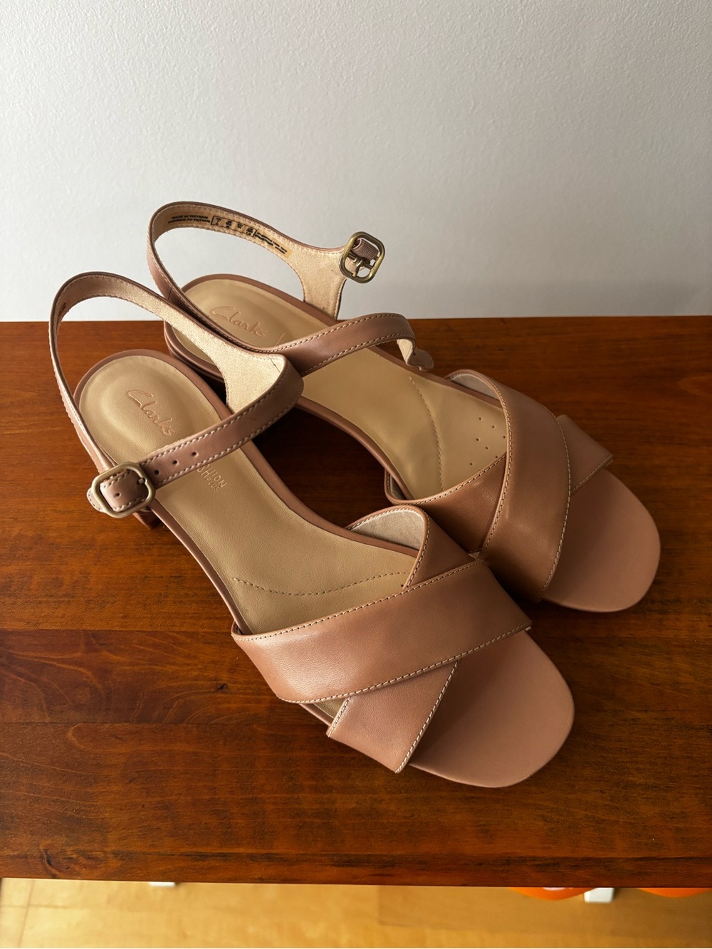 Classic Block Heel Sandals - Women's Dress Sandals - Picture 2 of 7